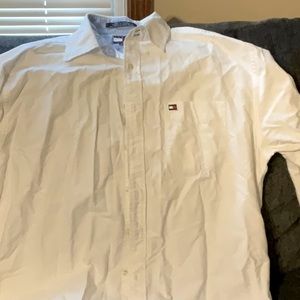 Tommy Hilfiger White Collar Buttondown Shirt